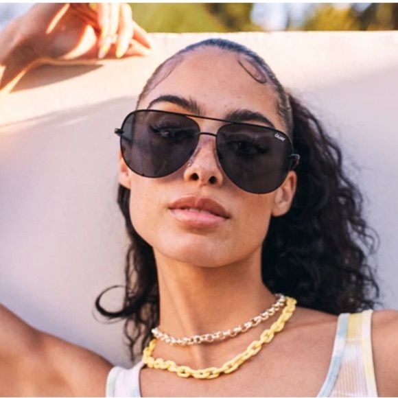 Quay Women’s Australia High Key Large Aviator Unisex - Picture 1 of 7